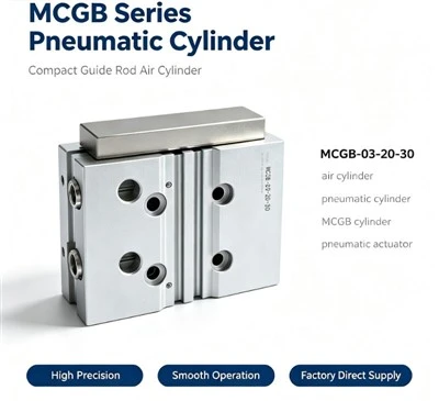 MCGB-03-32-100 Silinder Pneumatik Mini Twin-Guide